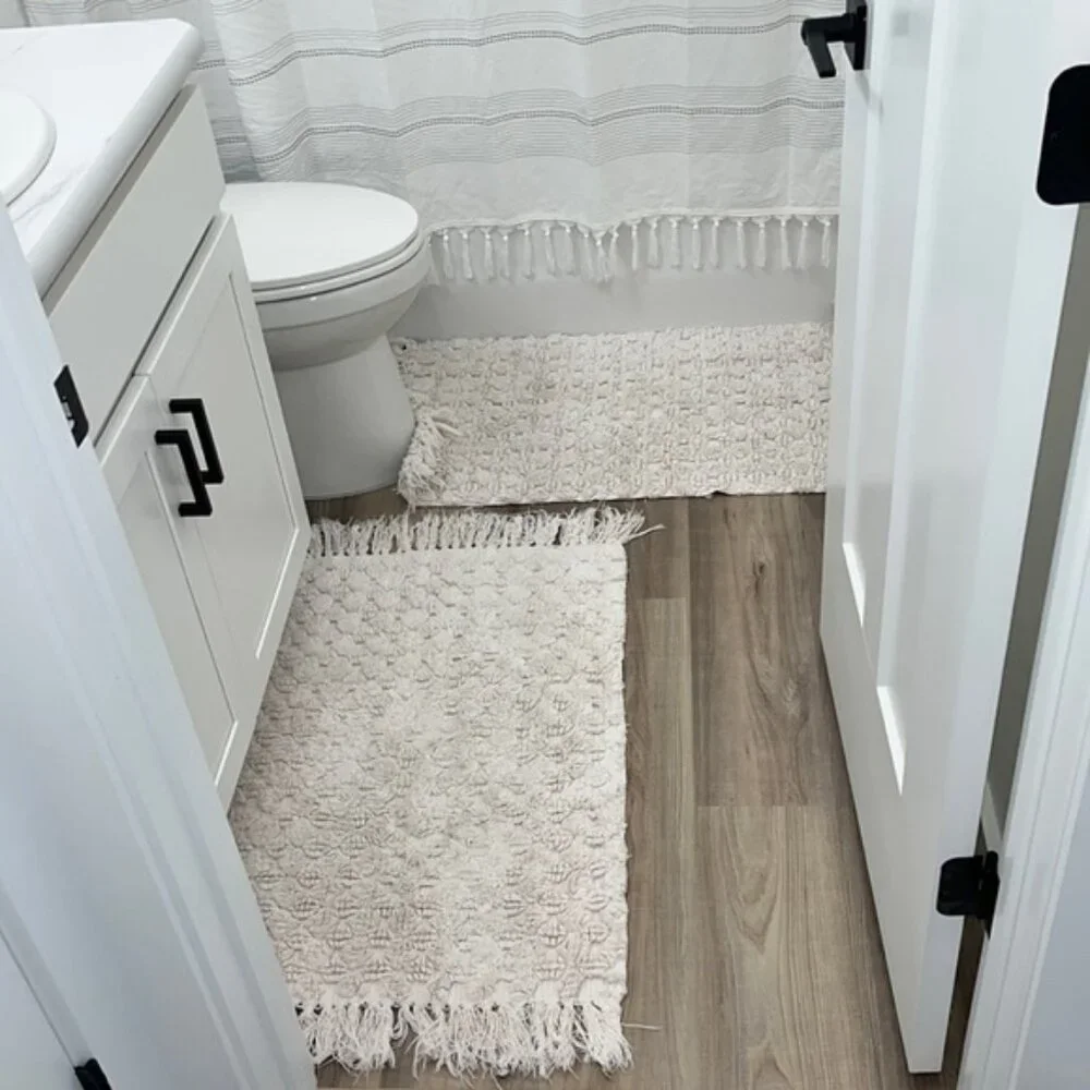 Bathroom Rug Mat Set of 2